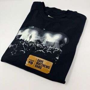 2009 Dave Matthews Band Long Sleeve Concert T-Shirt LIVE TOUR XL Black